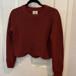 Wilfred Rich Brown Crew Neck Sweater